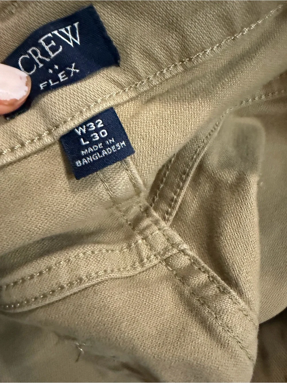 J crew Slim-fit garment-dyed five-pocket pant dusty khaki